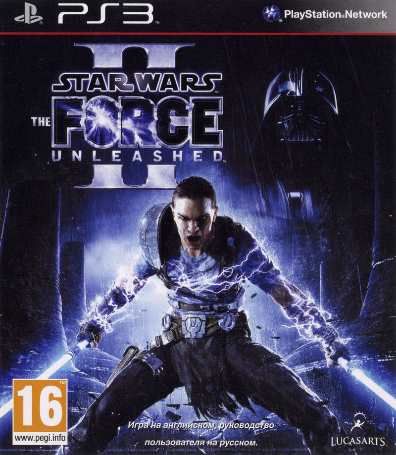 Star Wars: The Force Unleashed II box art for Xbox 360